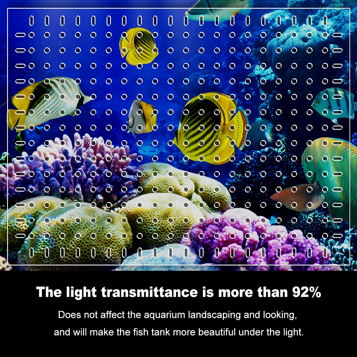 Aquarium Divider 10/15/20/25/29/30/40 Breeder 65/75/90/125/150 GallonFish Tank Divider Clear with Suction Cups Accessories